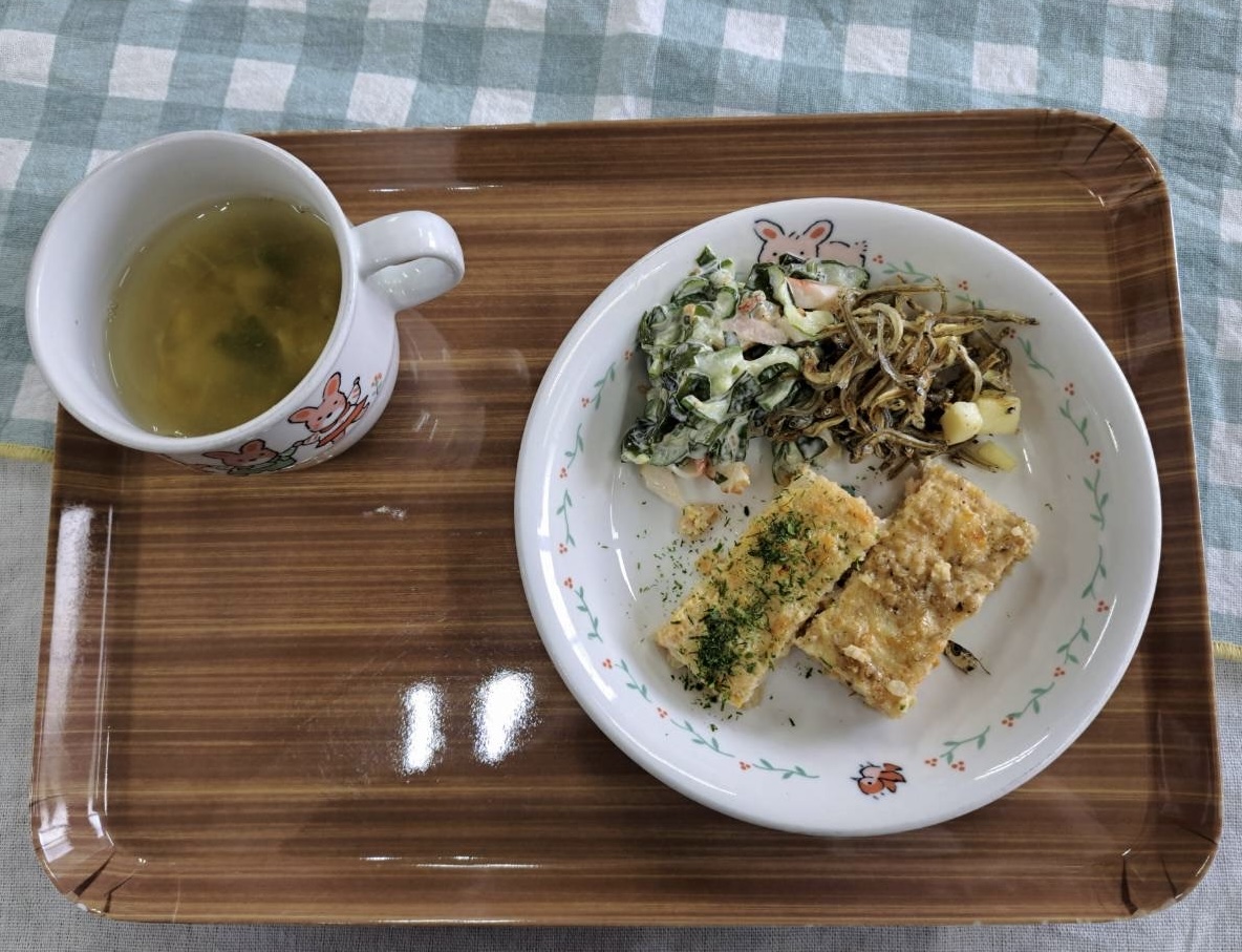 今日の給食のアイキャッチ画像