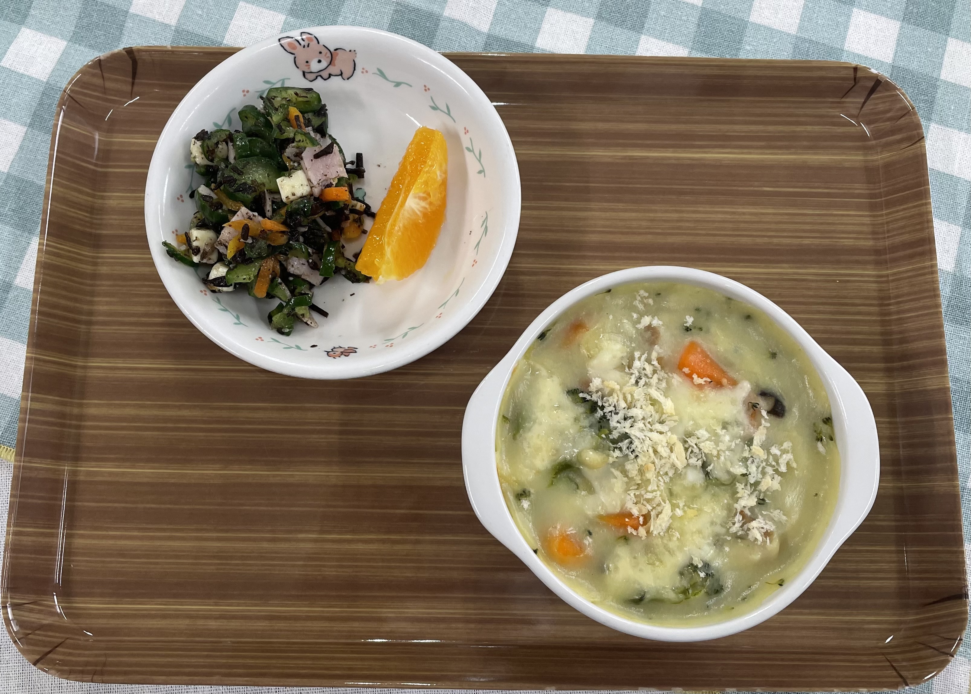 今日の給食のアイキャッチ画像