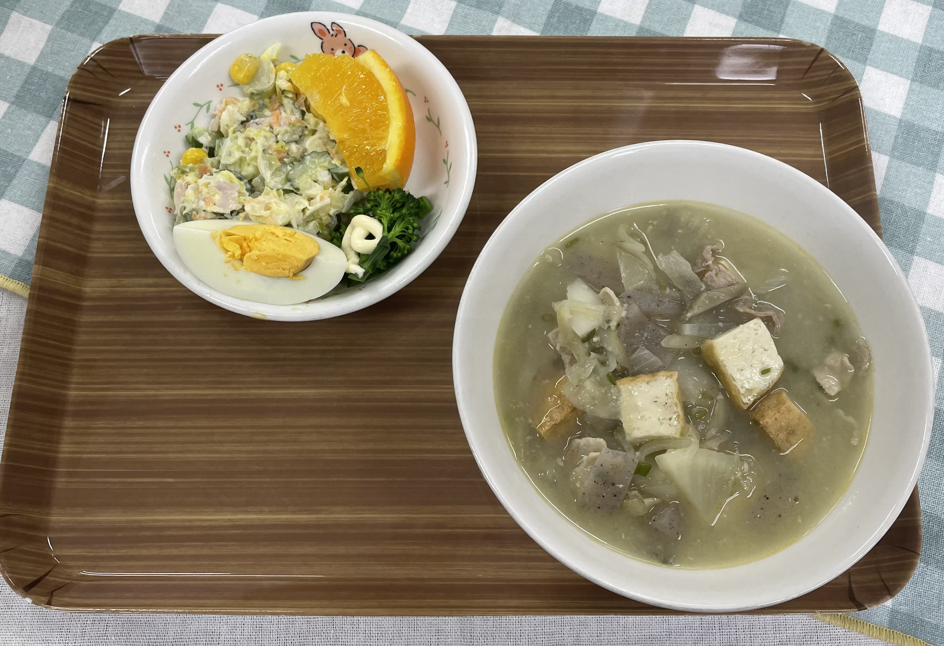 今日の給食のアイキャッチ画像
