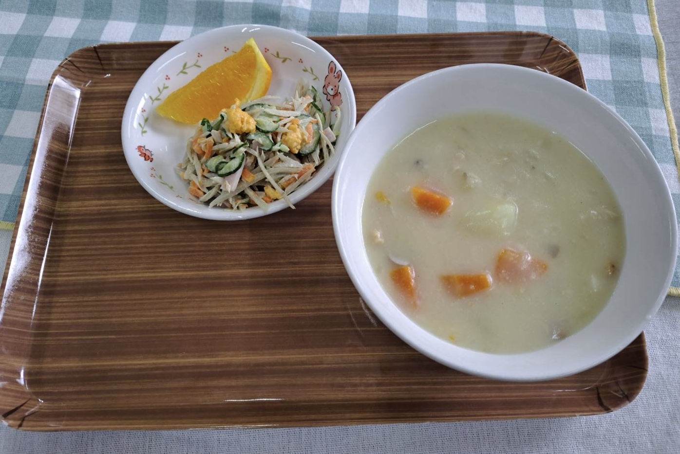 今日の給食のアイキャッチ画像