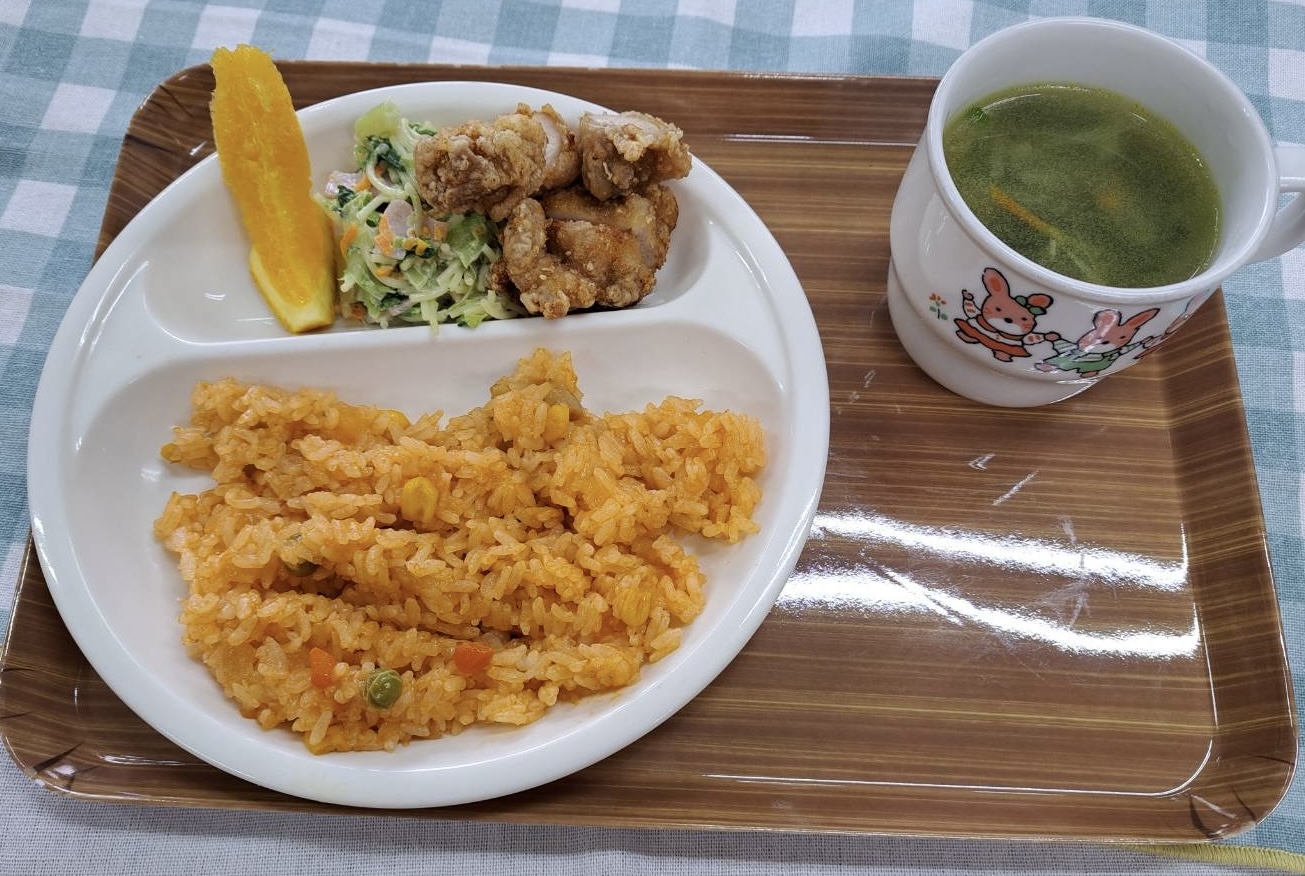 今日の給食のアイキャッチ画像