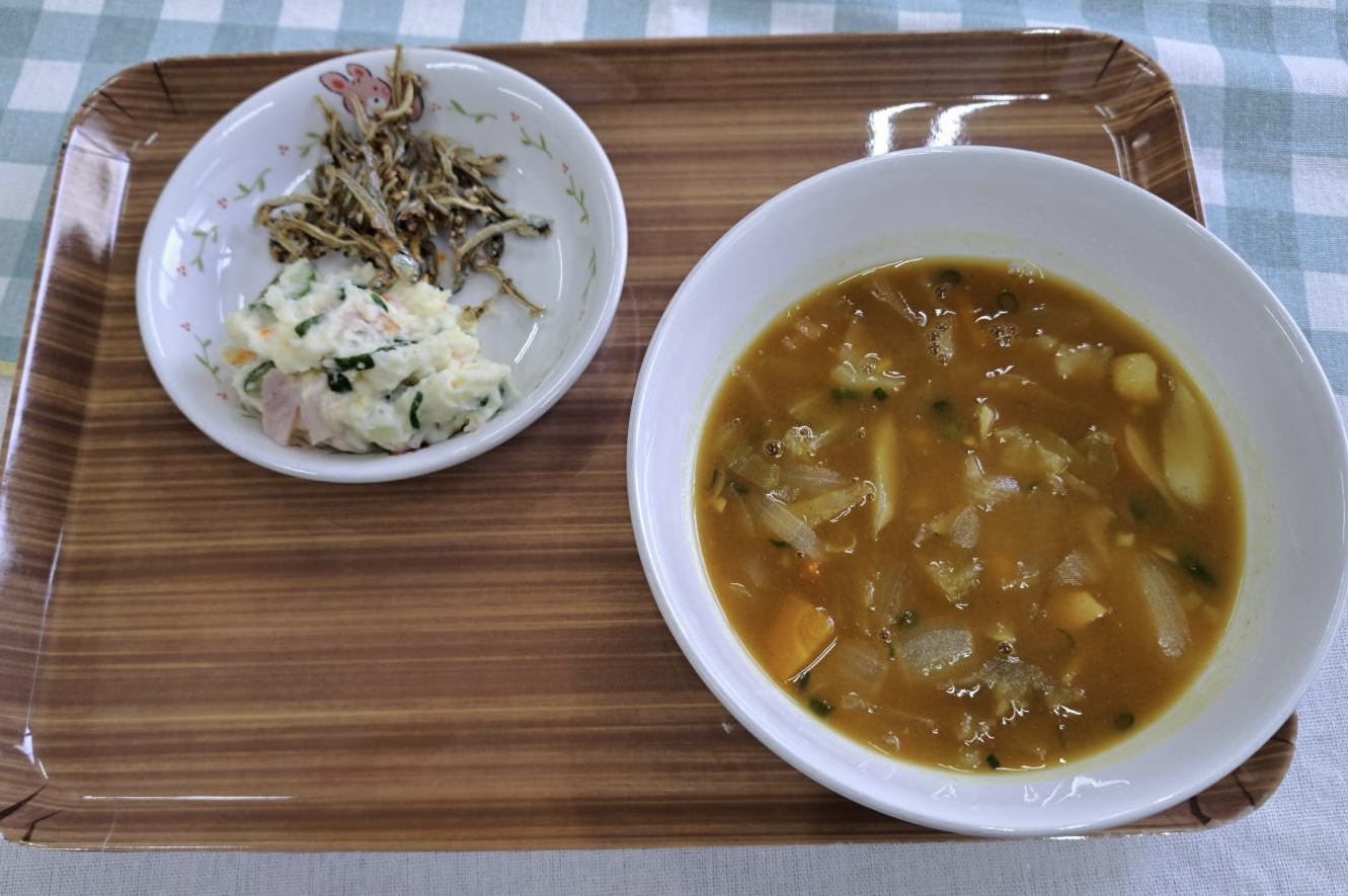 今日の給食のアイキャッチ画像