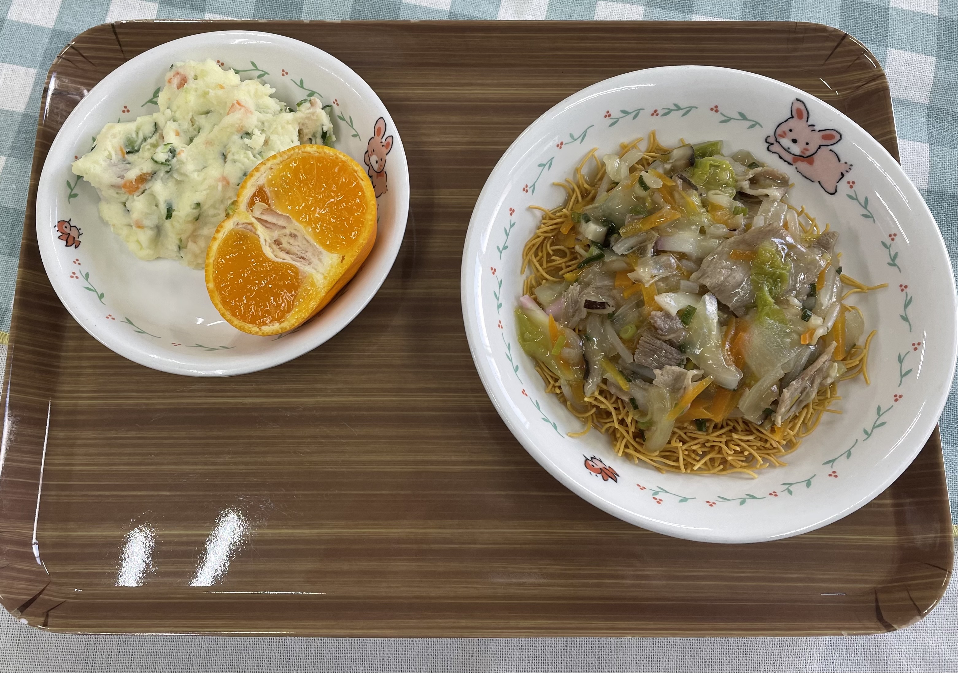今日の給食のアイキャッチ画像