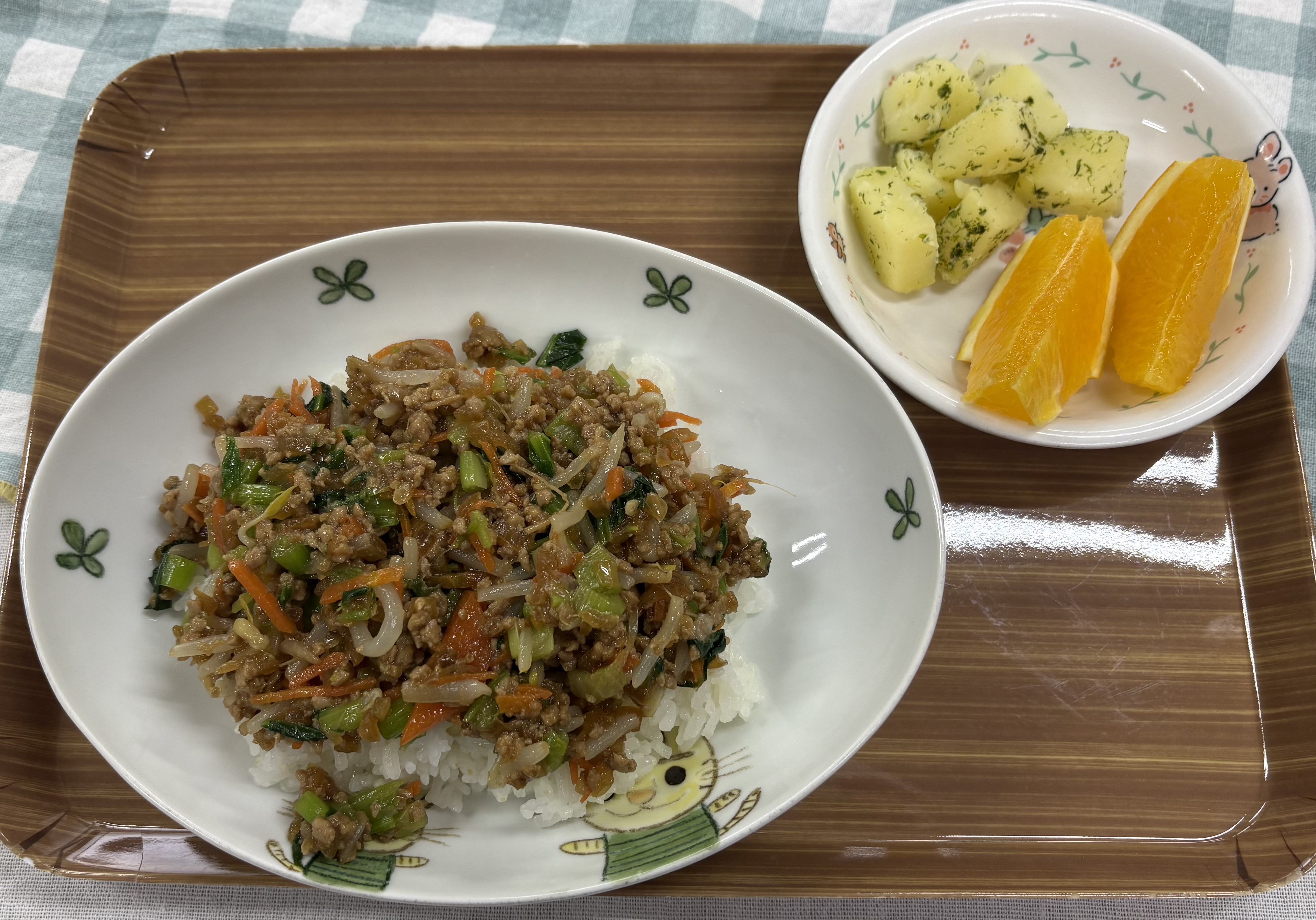 今日の給食のアイキャッチ画像