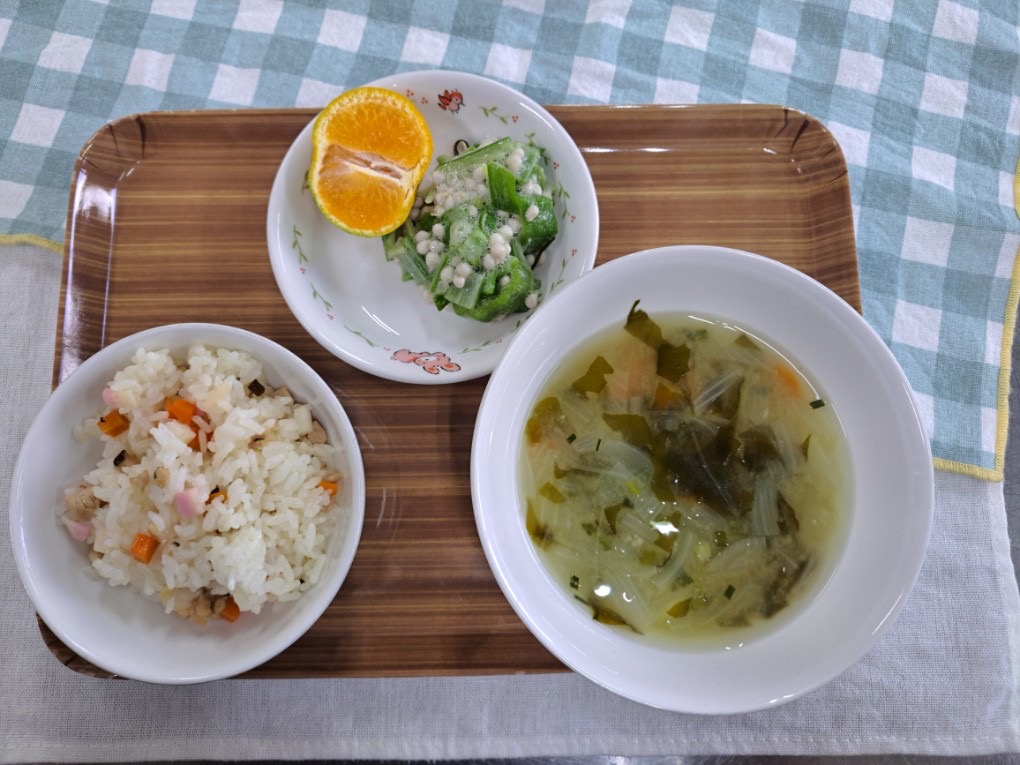 今日の給食のアイキャッチ画像