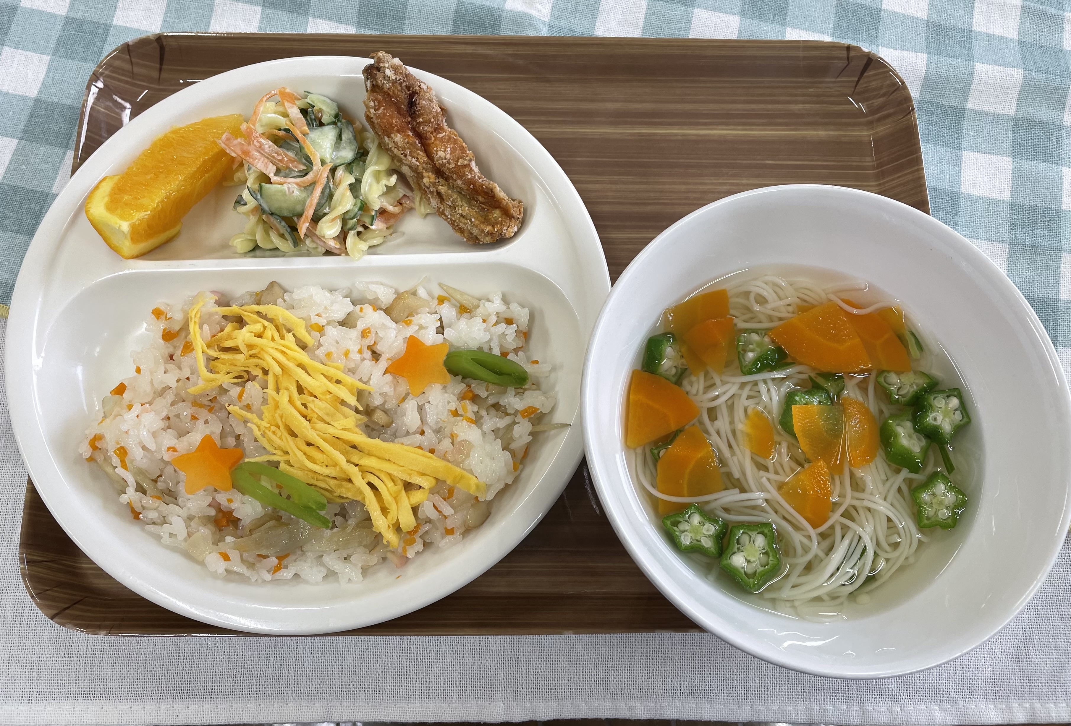 今日の給食のアイキャッチ画像