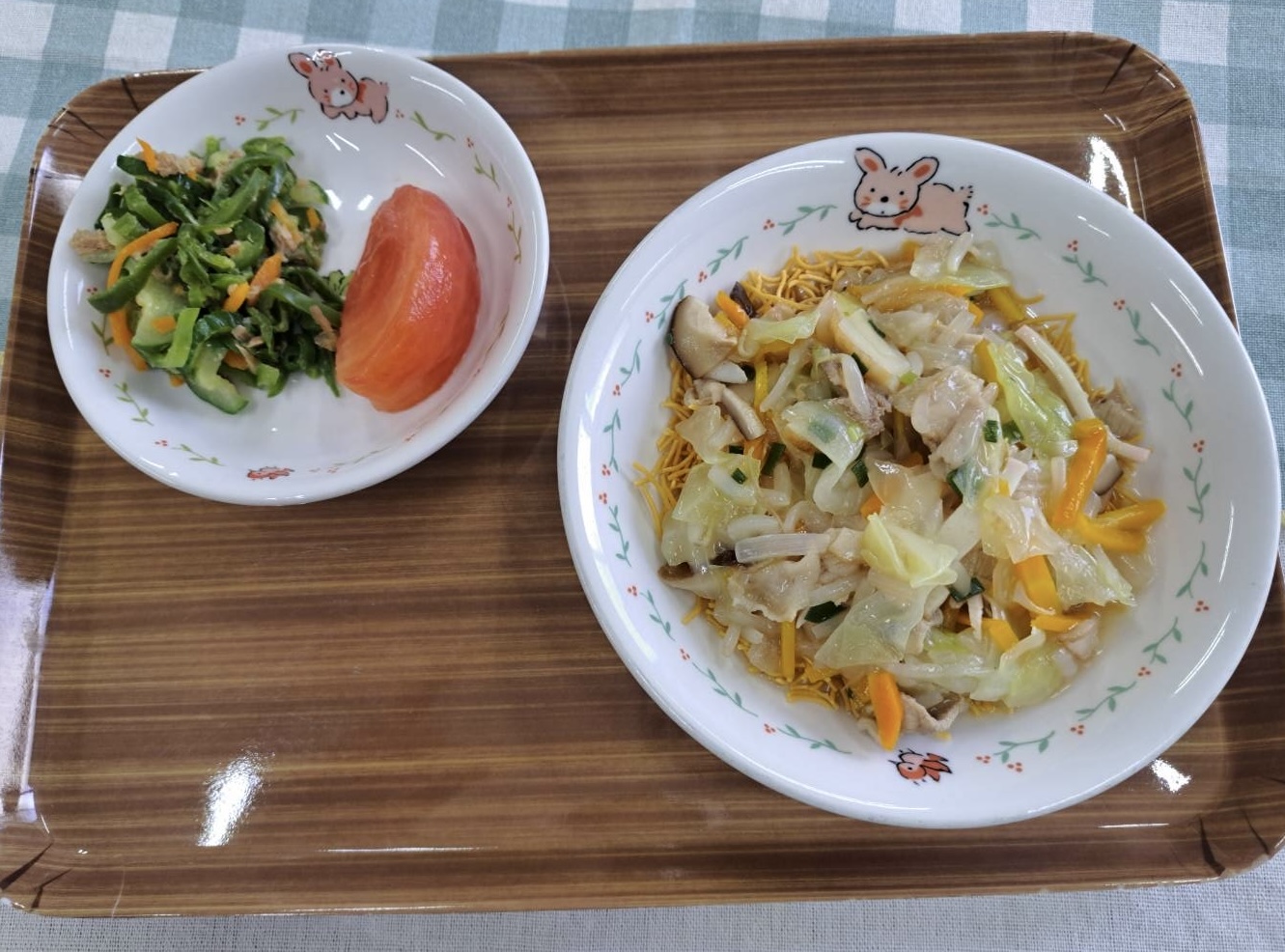 今日の給食のアイキャッチ画像
