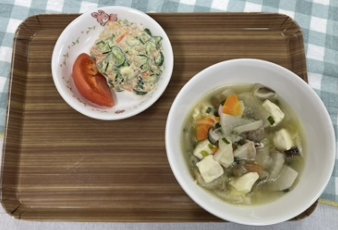 今日の給食のアイキャッチ画像