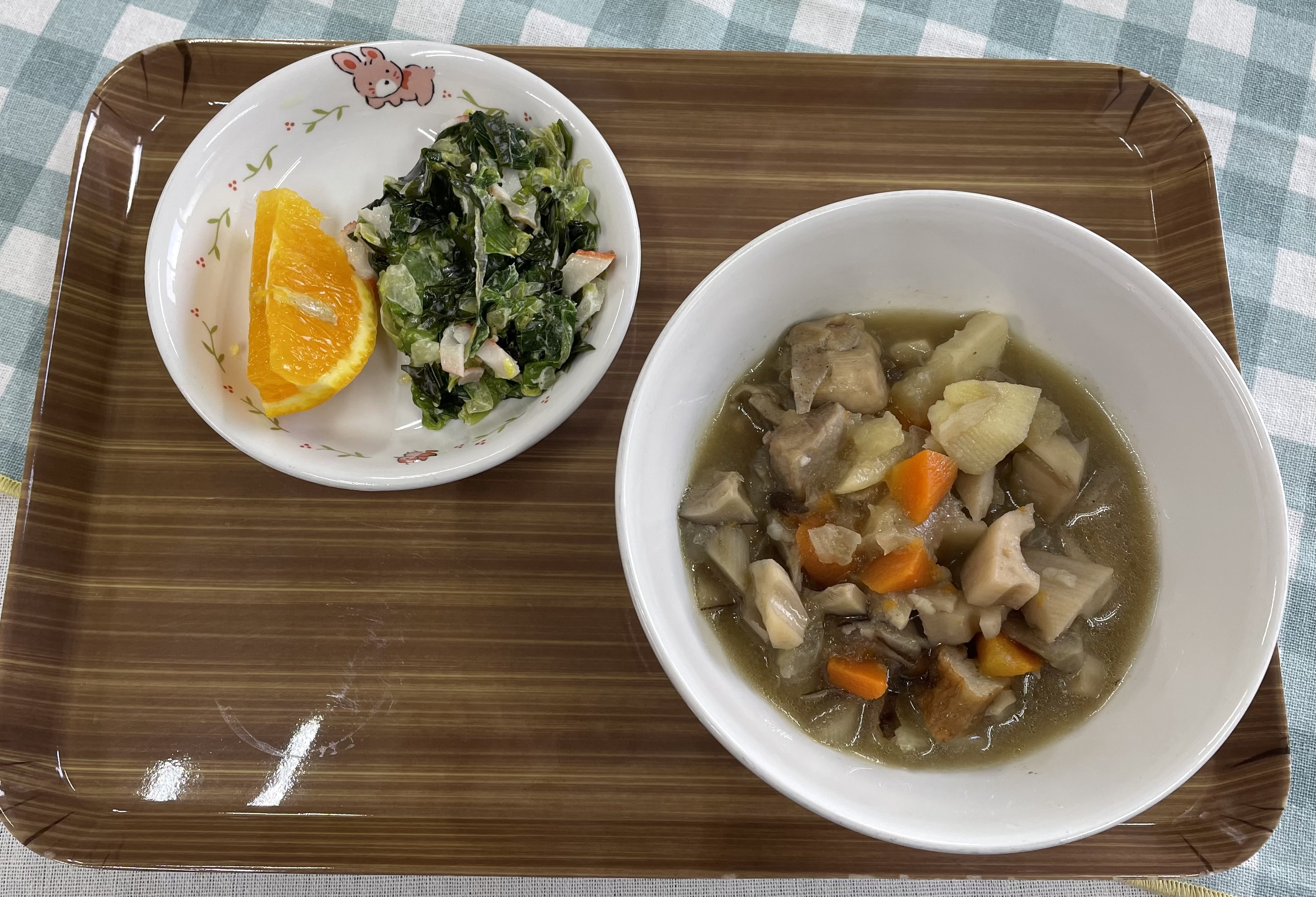 今日の給食のアイキャッチ画像