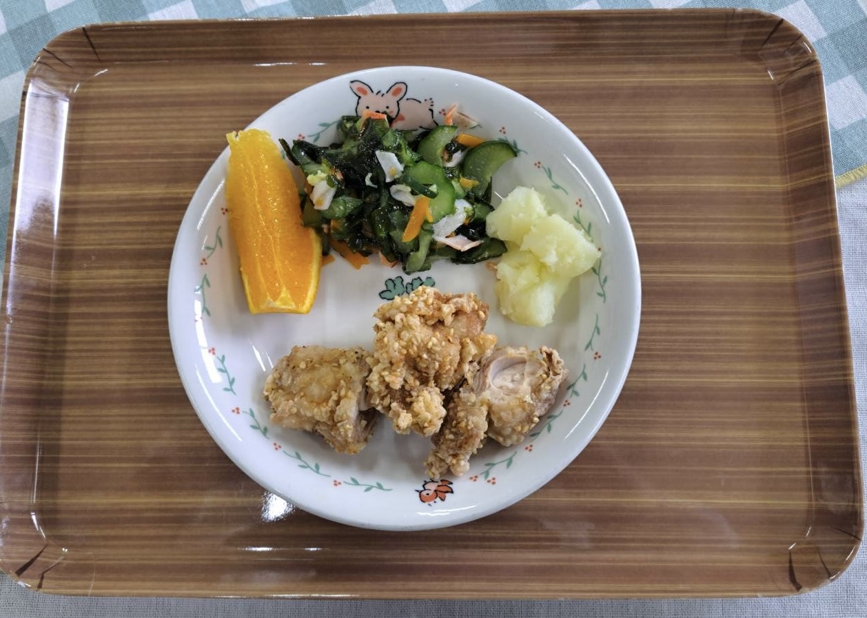 今日の給食のアイキャッチ画像