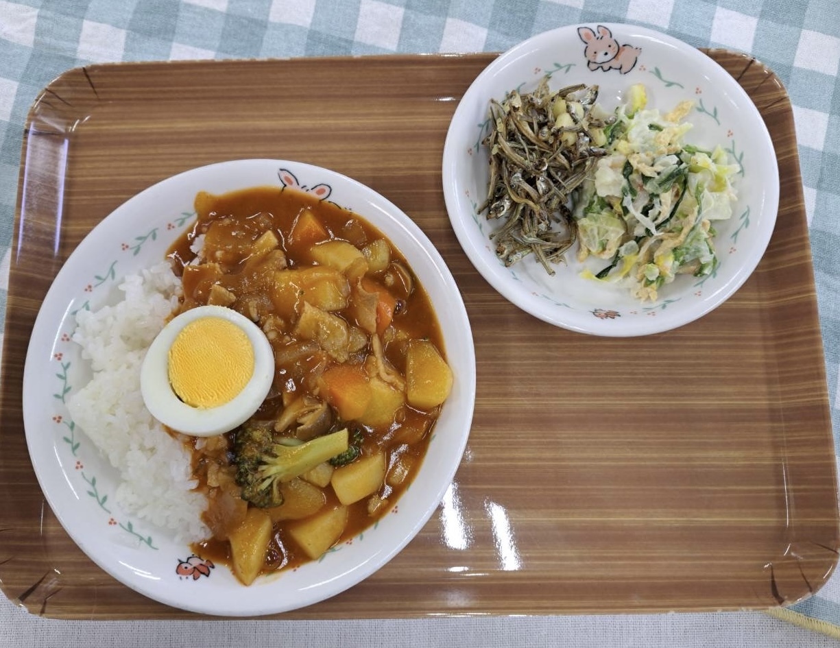 今日の給食のアイキャッチ画像