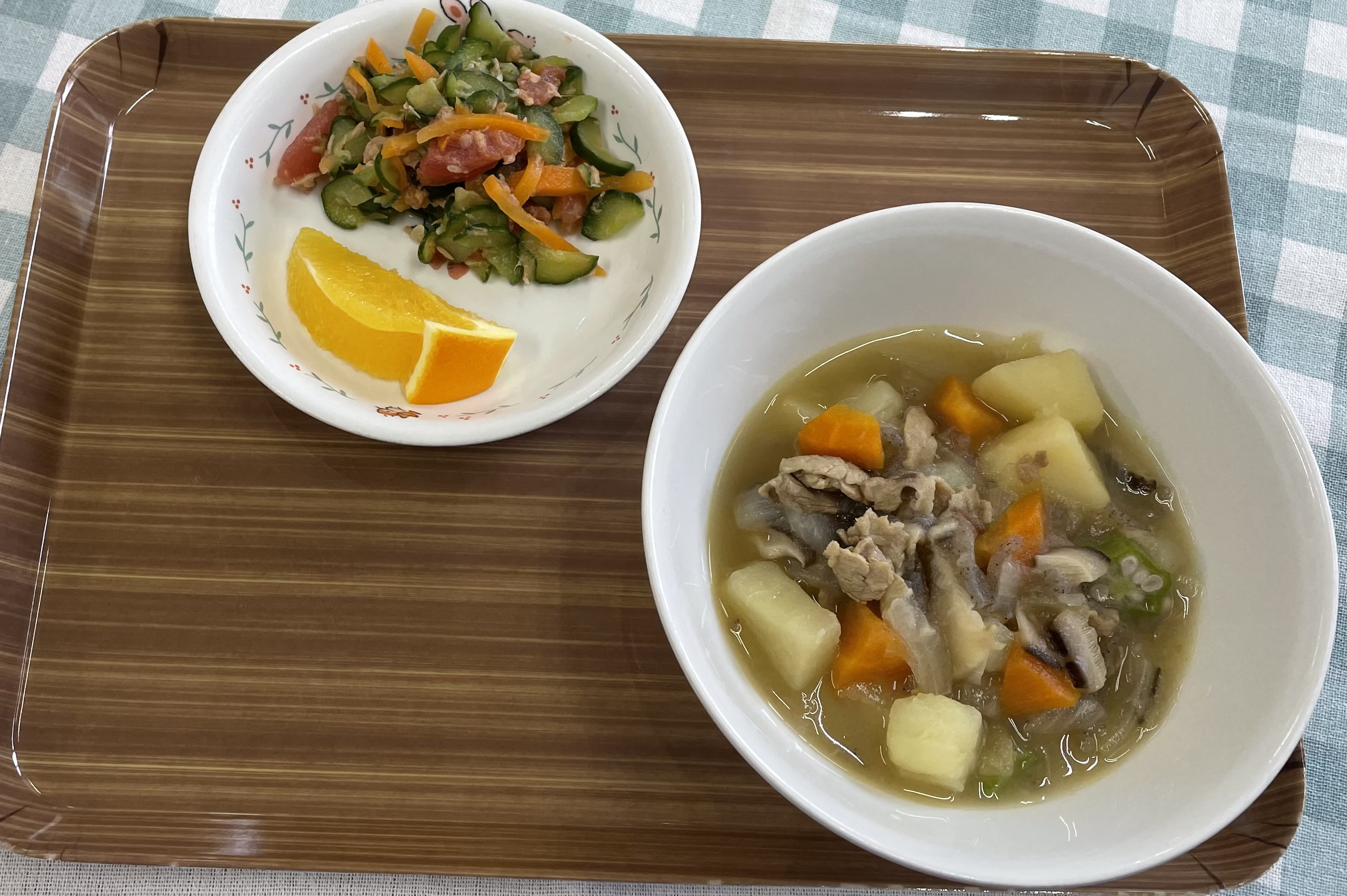 今日の給食のアイキャッチ画像