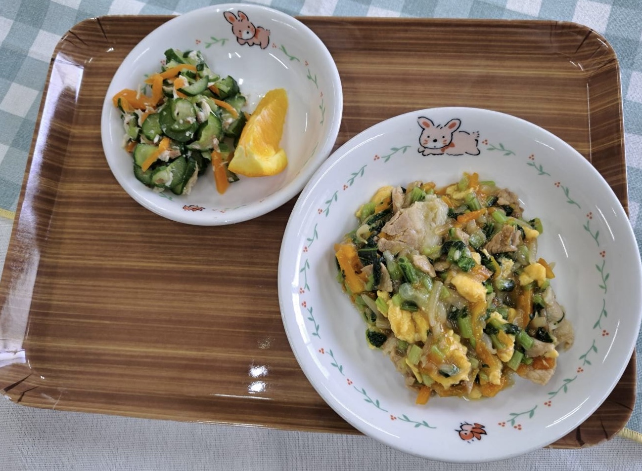今日の給食のアイキャッチ画像
