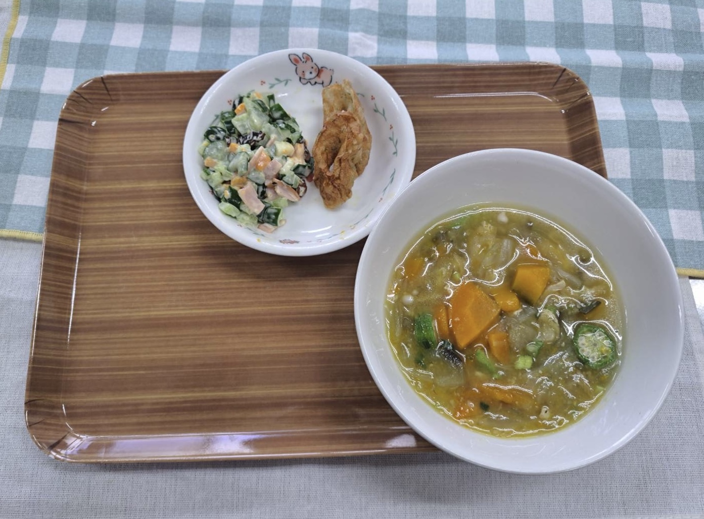 今日の給食のアイキャッチ画像
