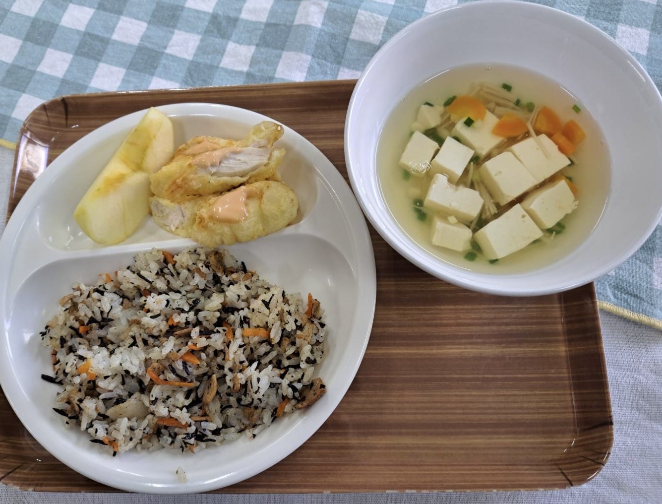 今日の給食のアイキャッチ画像