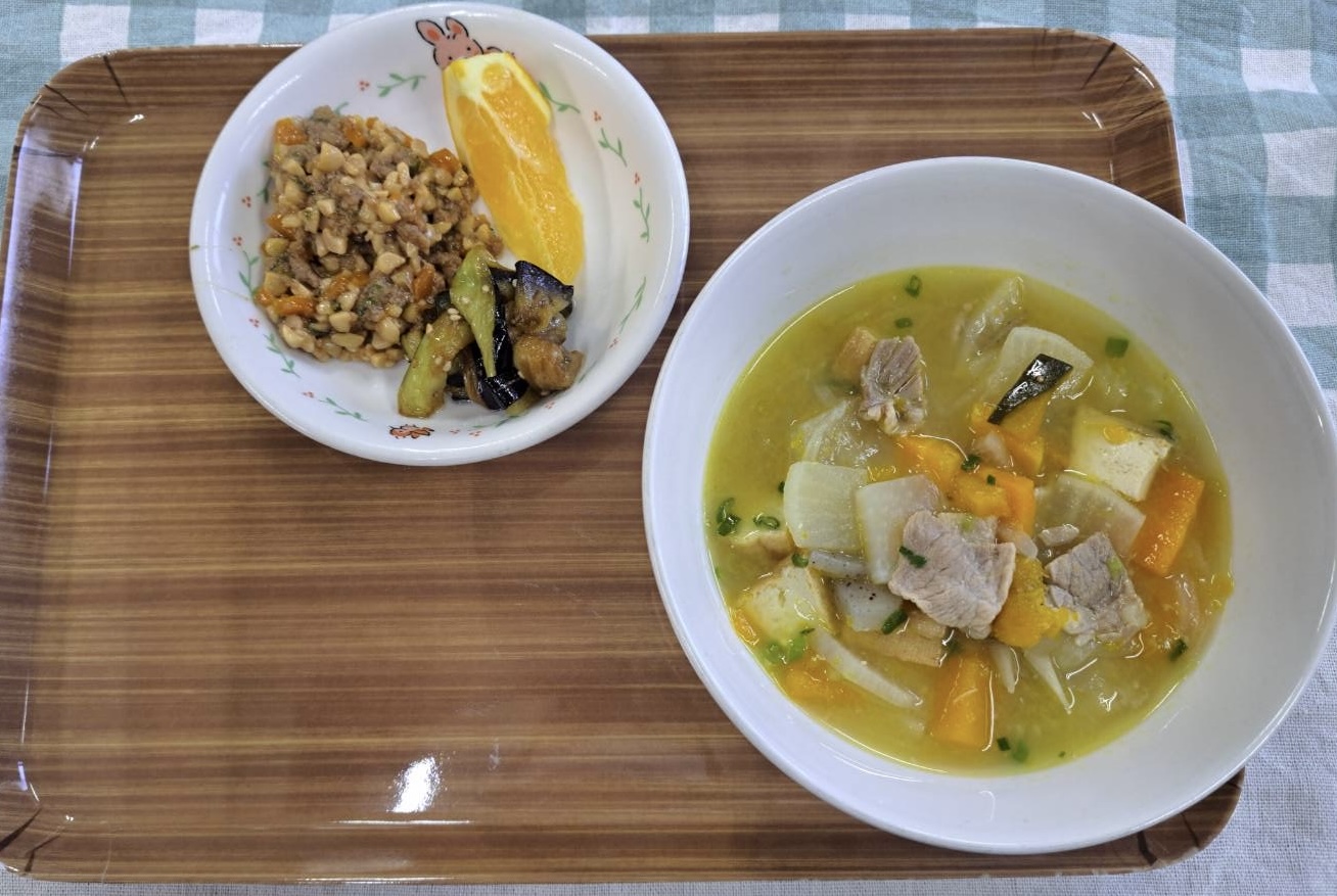 今日の給食のアイキャッチ画像