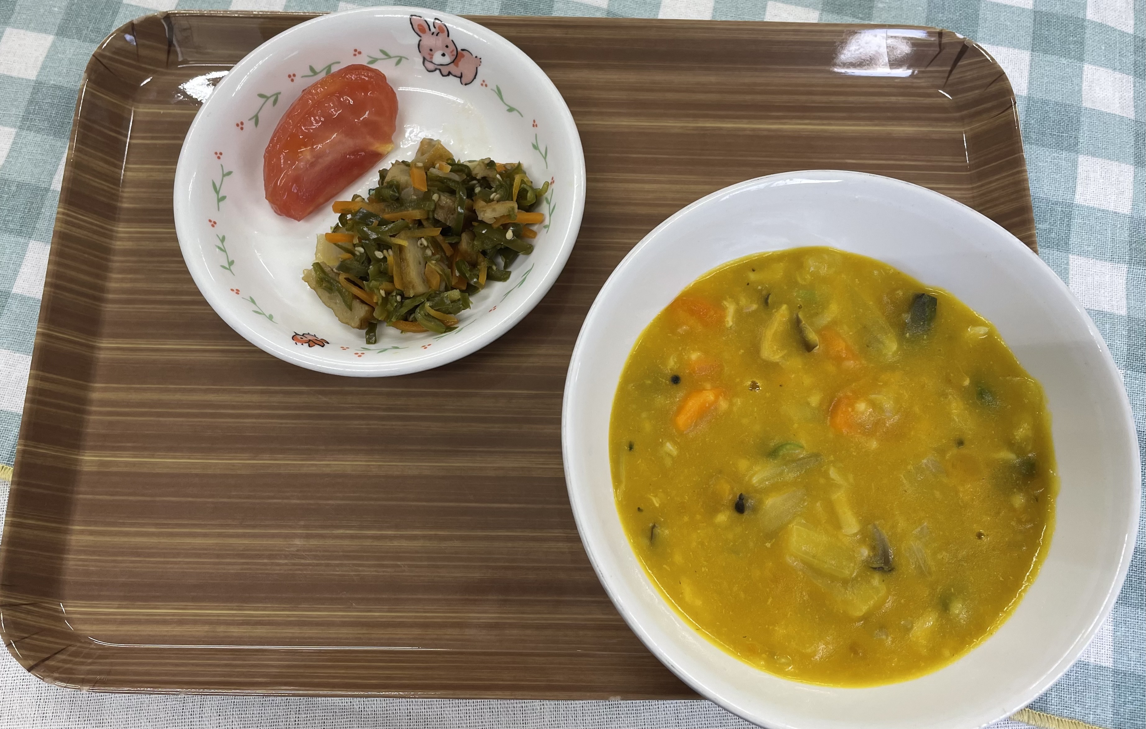 今日の給食のアイキャッチ画像