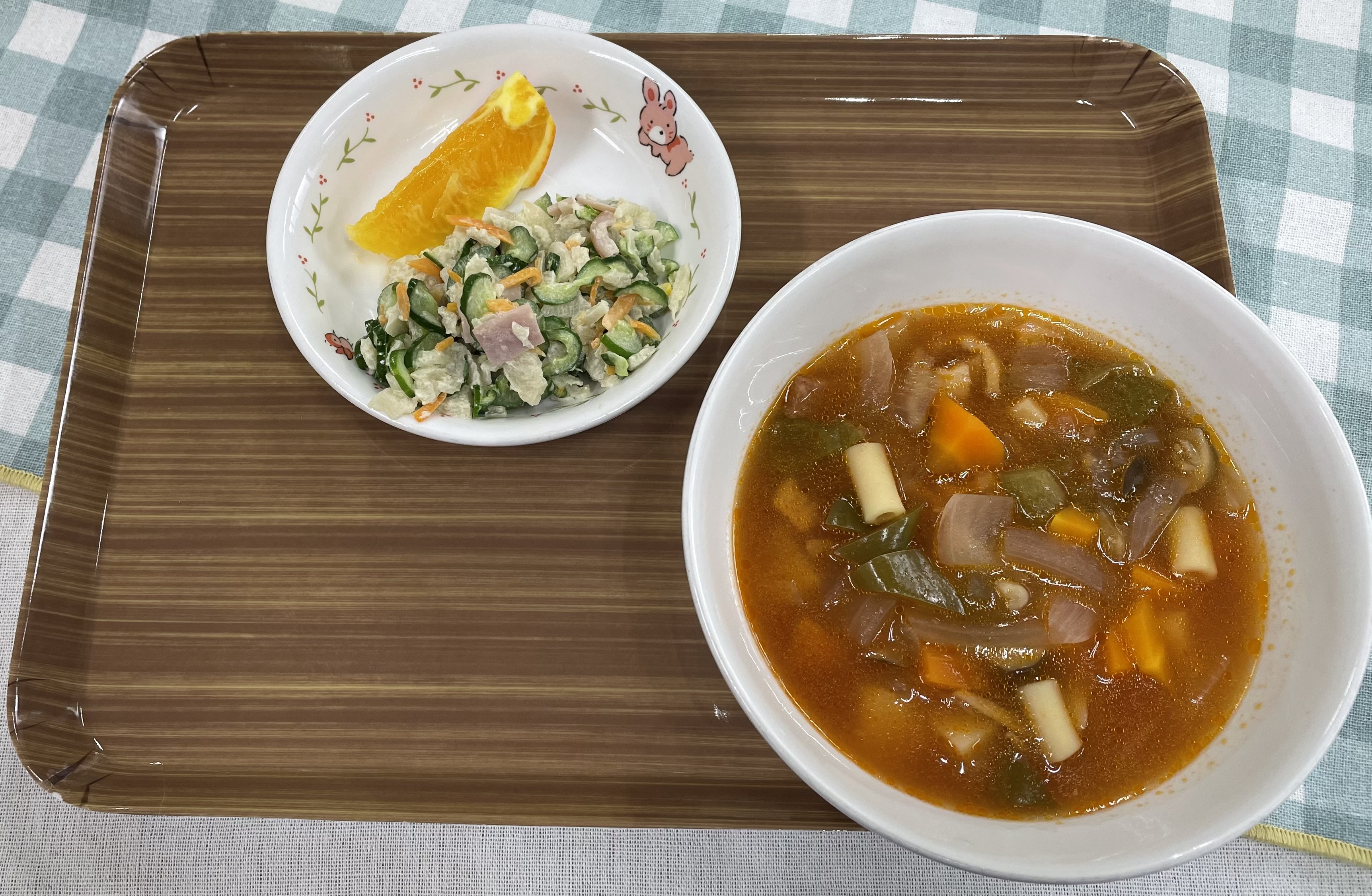 今日の給食のアイキャッチ画像
