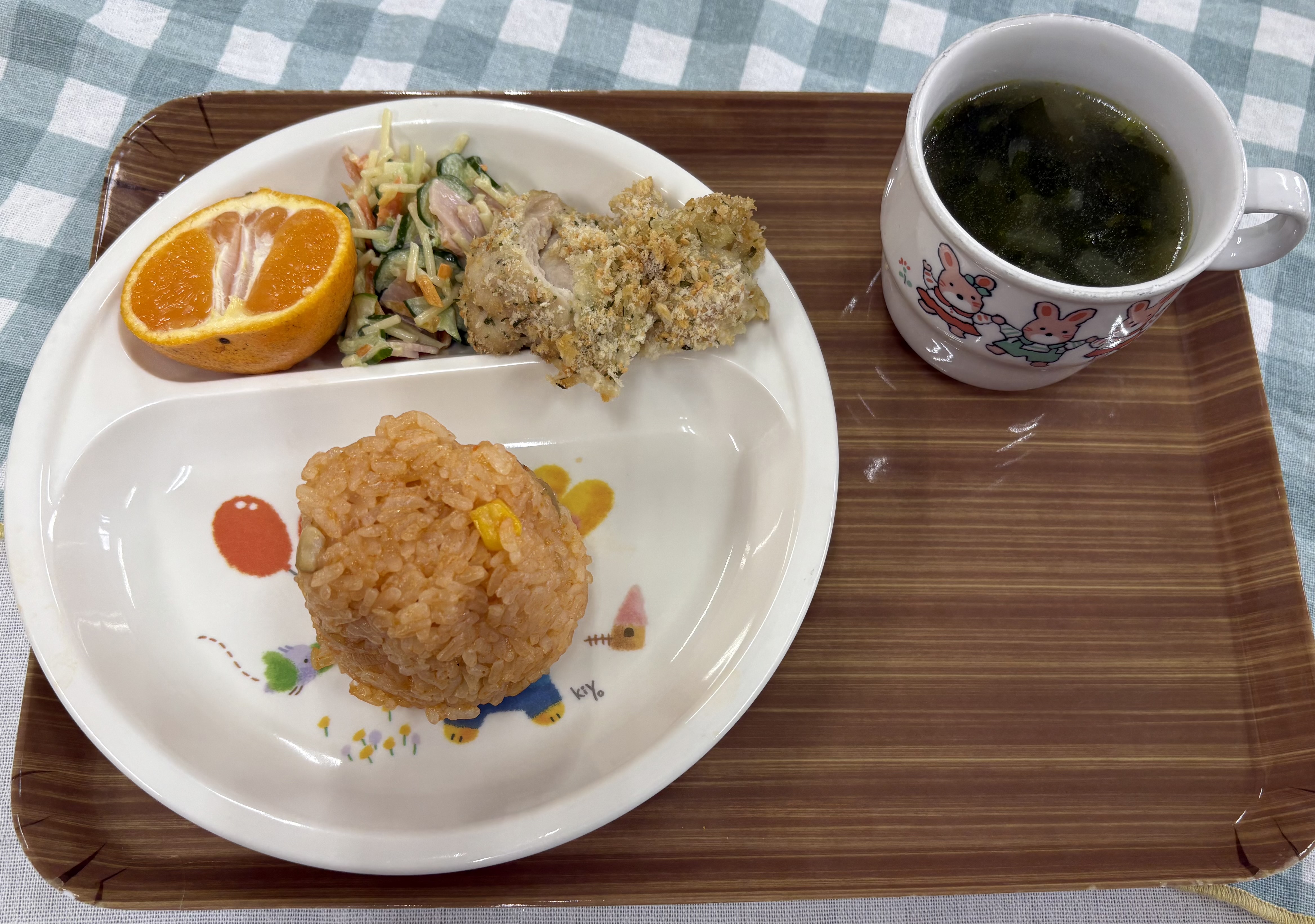 今日の給食のアイキャッチ画像