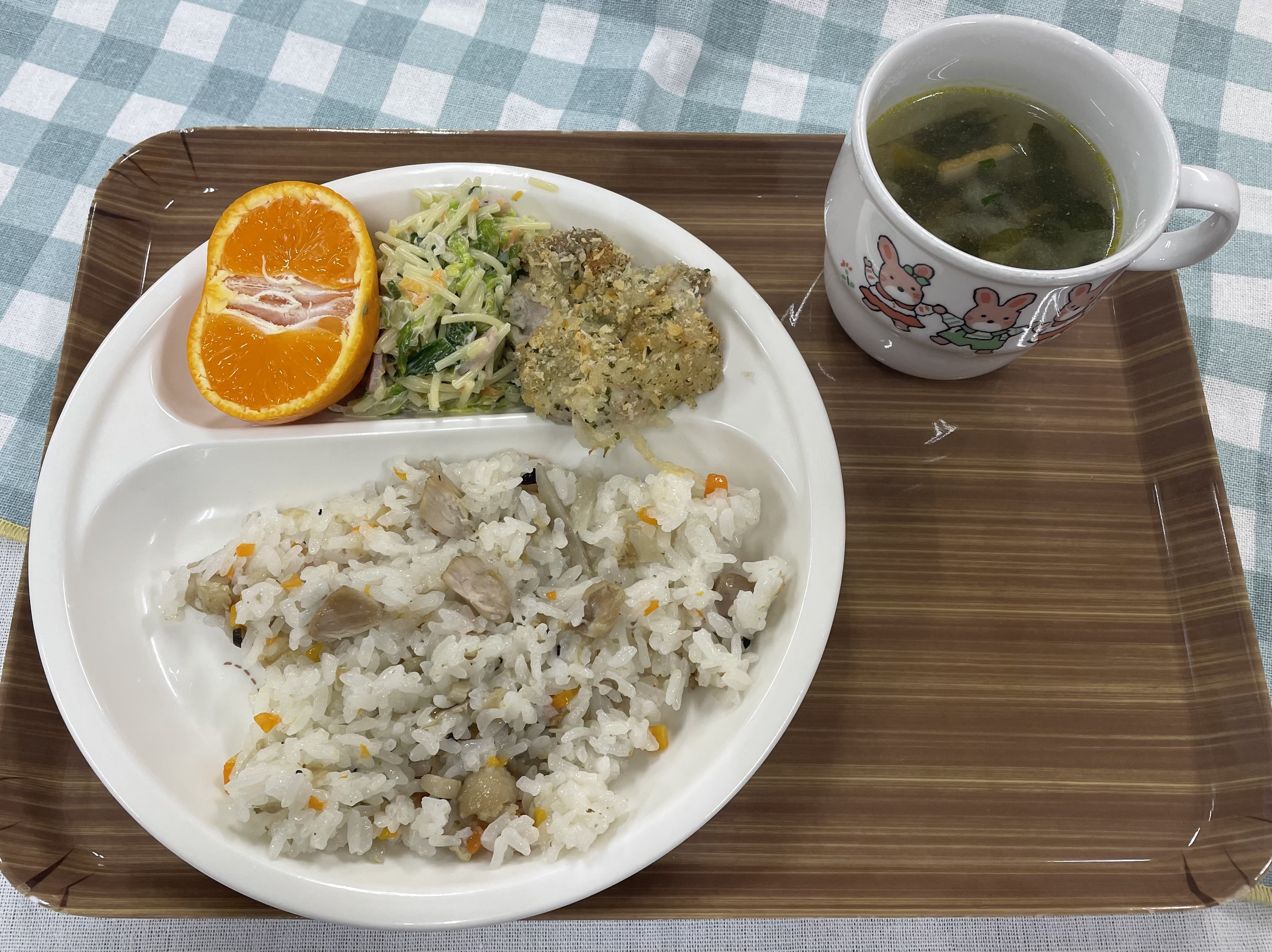 今日の給食のアイキャッチ画像