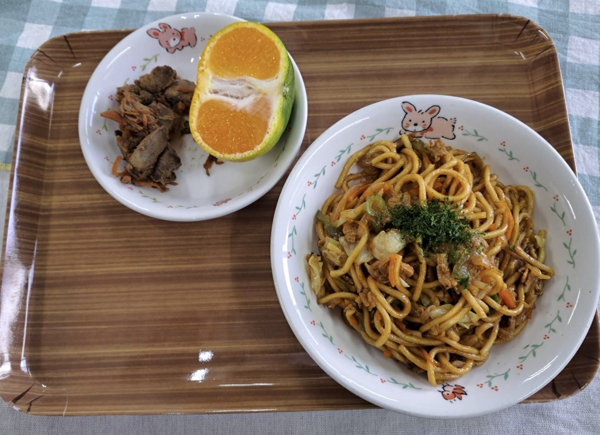 今日の給食のアイキャッチ画像