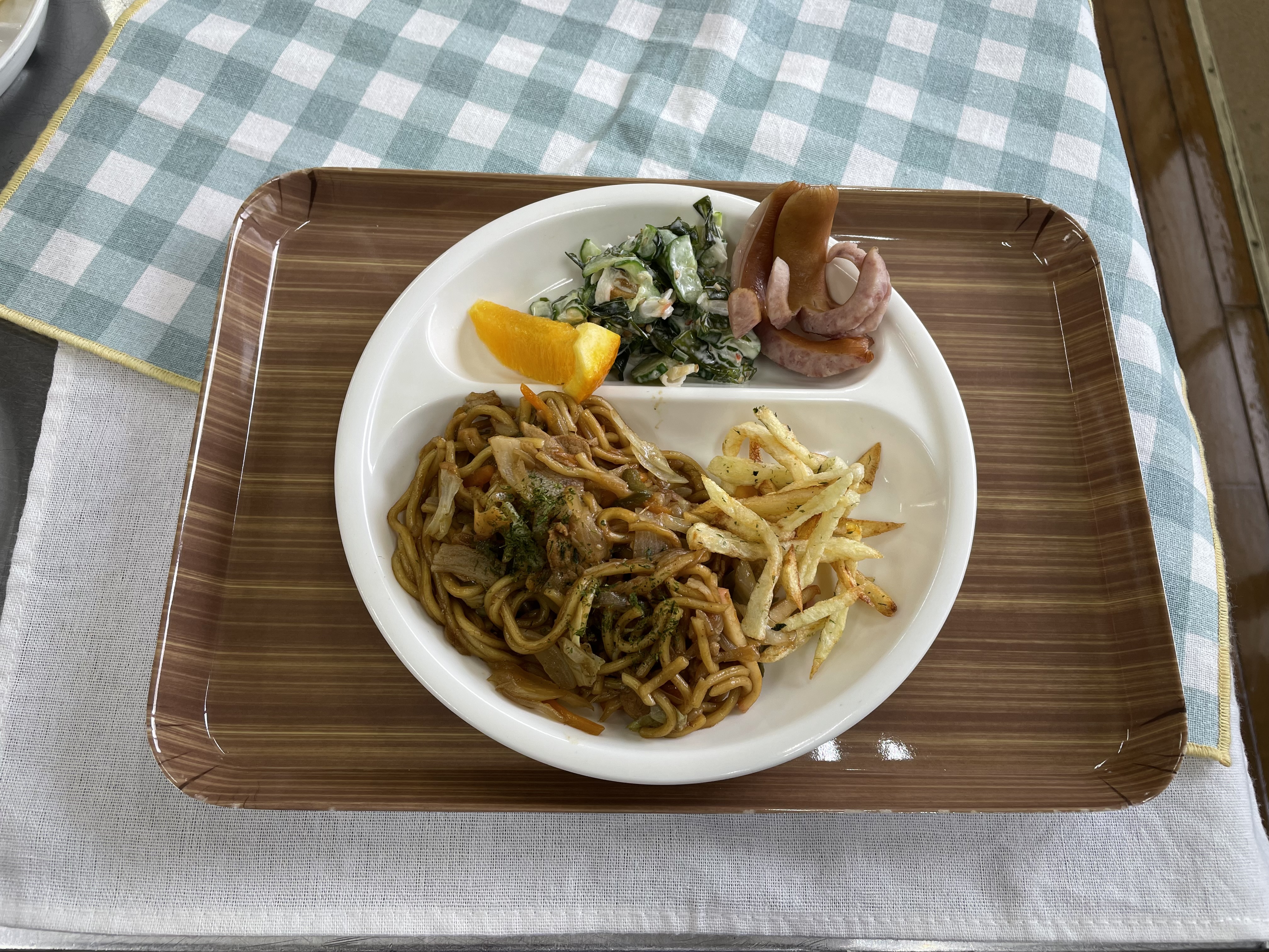 今日の給食のアイキャッチ画像