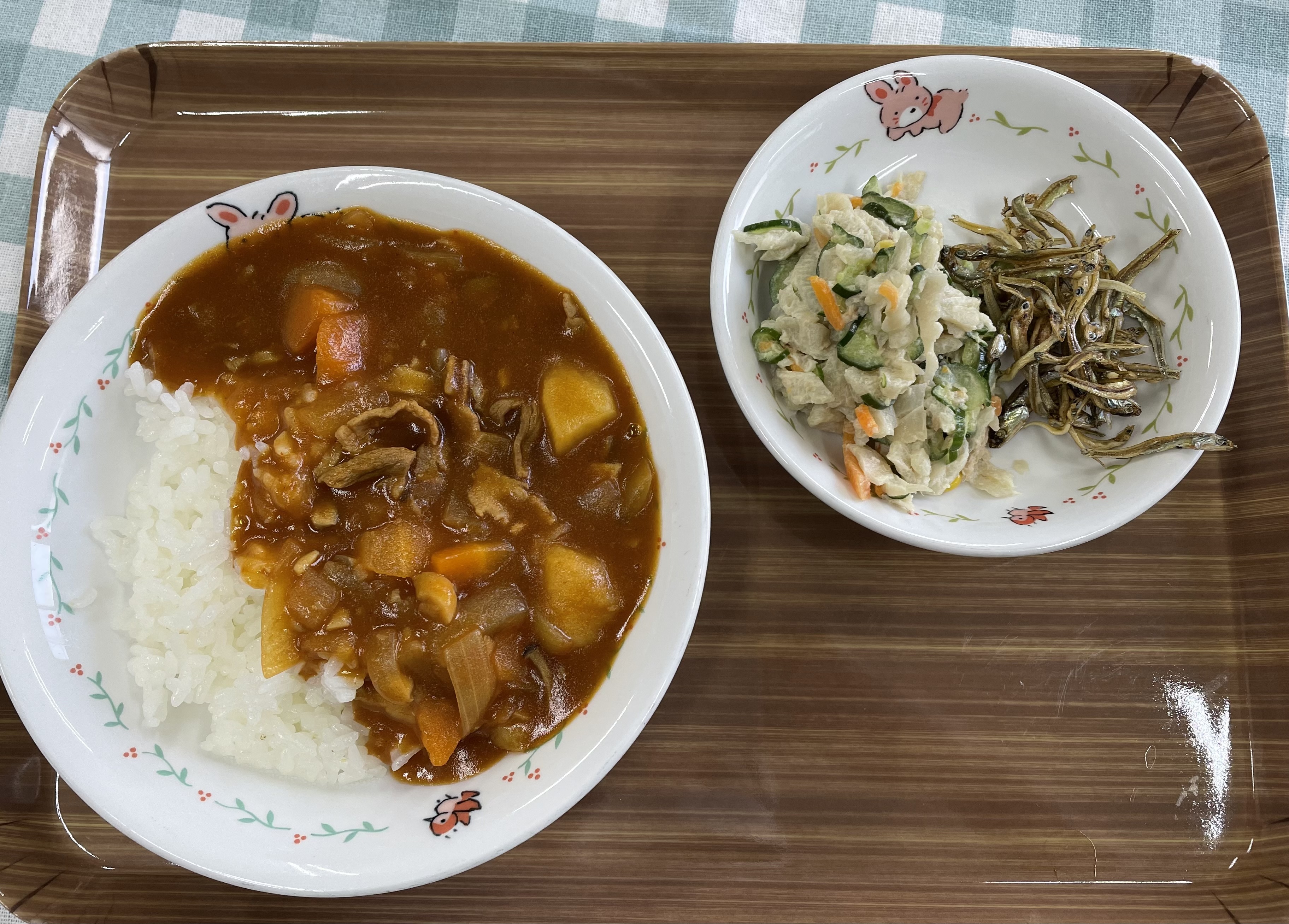 今日の給食のアイキャッチ画像