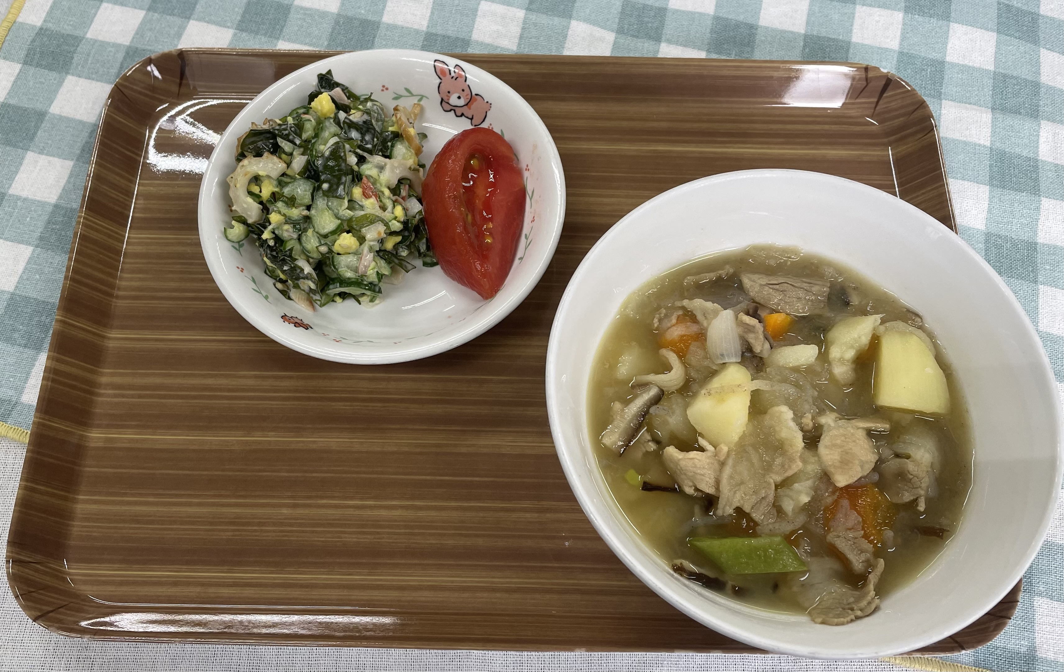 今日の給食のアイキャッチ画像