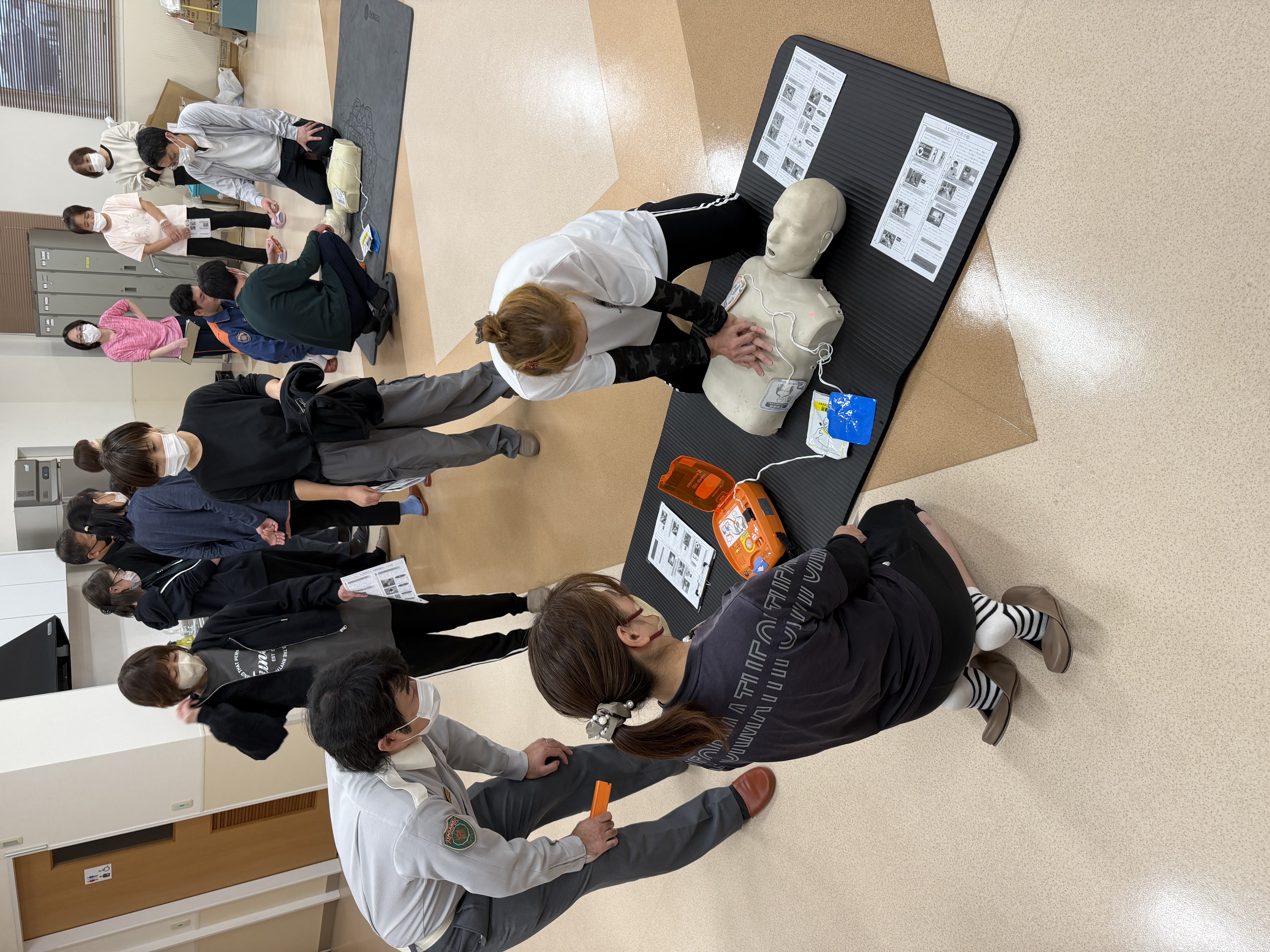 救命措置講習を行いましたのアイキャッチ画像