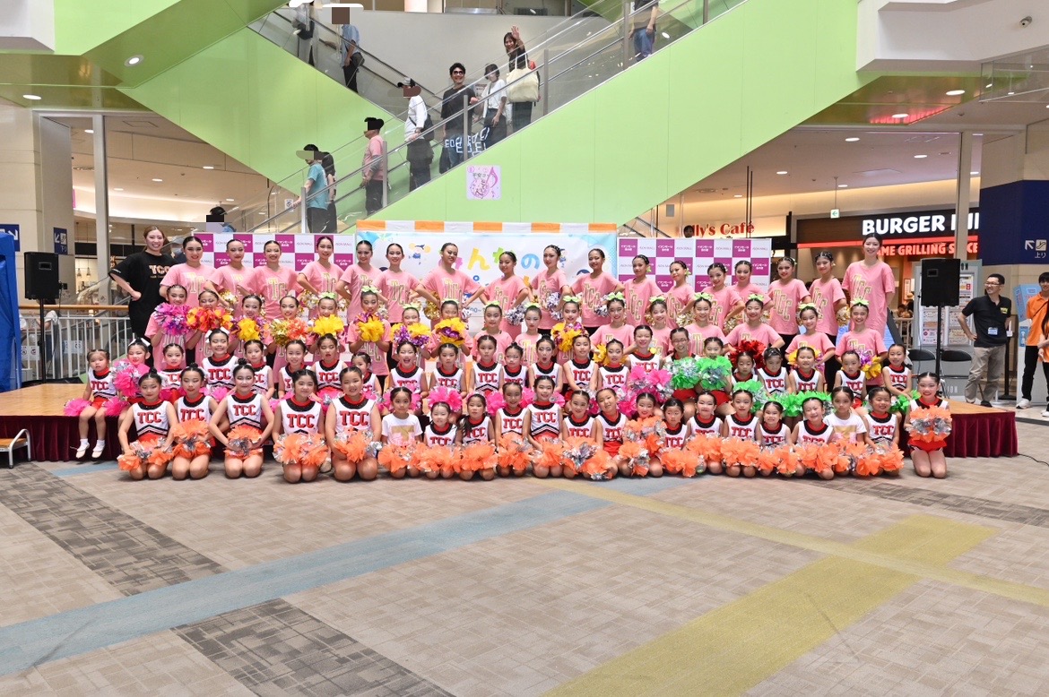 イオンモール高の原　チアダンス発表会のアイキャッチ画像