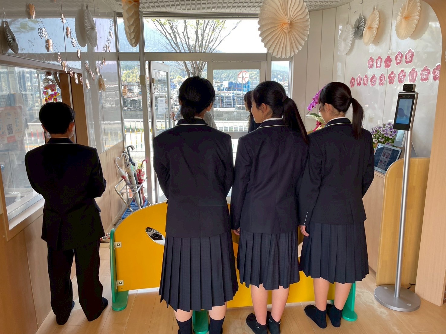 2025.4.9　中学入学式　サムね