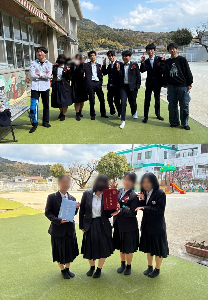 2026.3.12　中学校卒業式