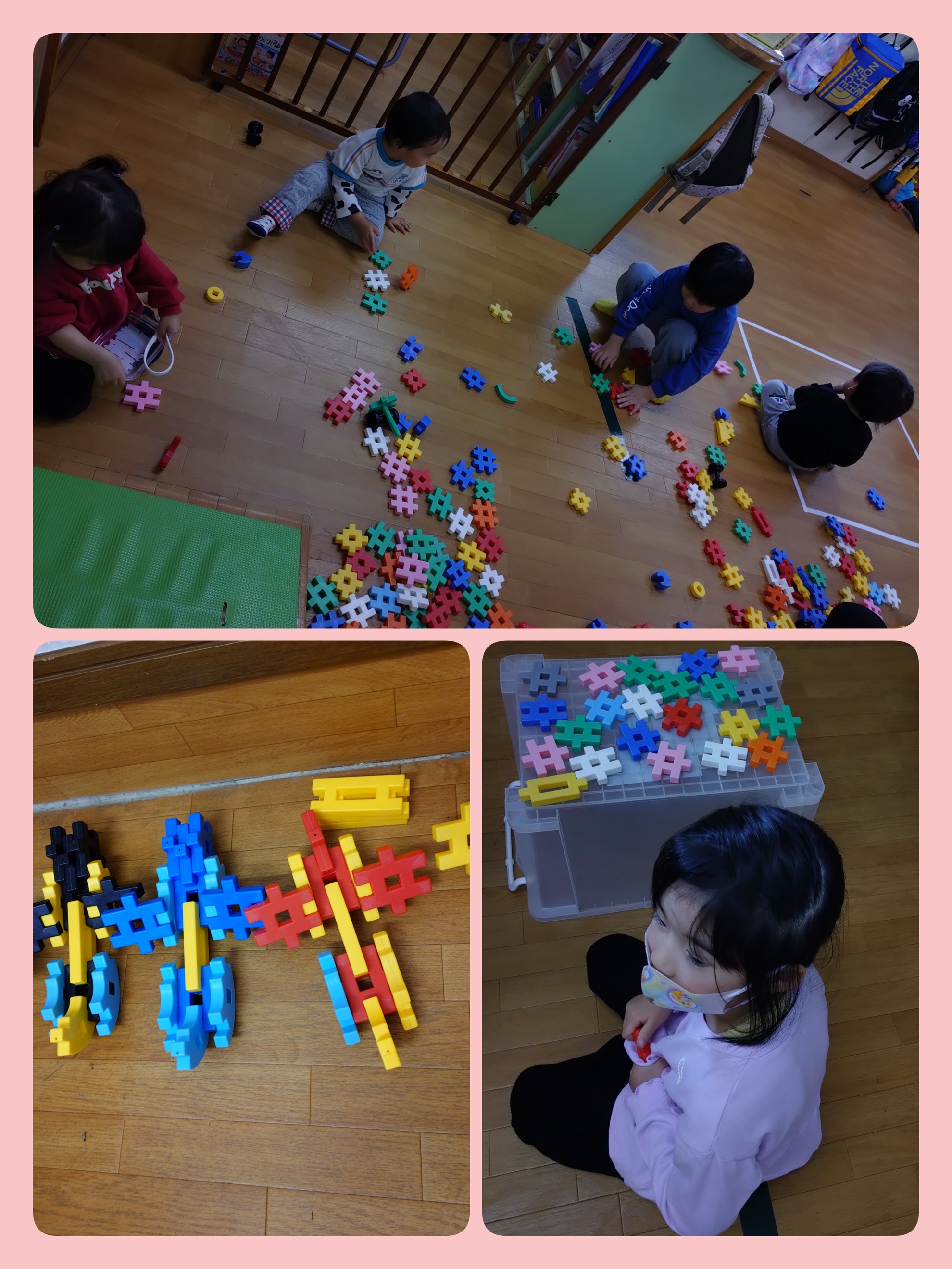 3月7日（土）ブロックでごっこ遊び(⁠/⁠^⁠-⁠^⁠(⁠^⁠ ⁠^⁠*⁠)⁠/のアイキャッチ画像