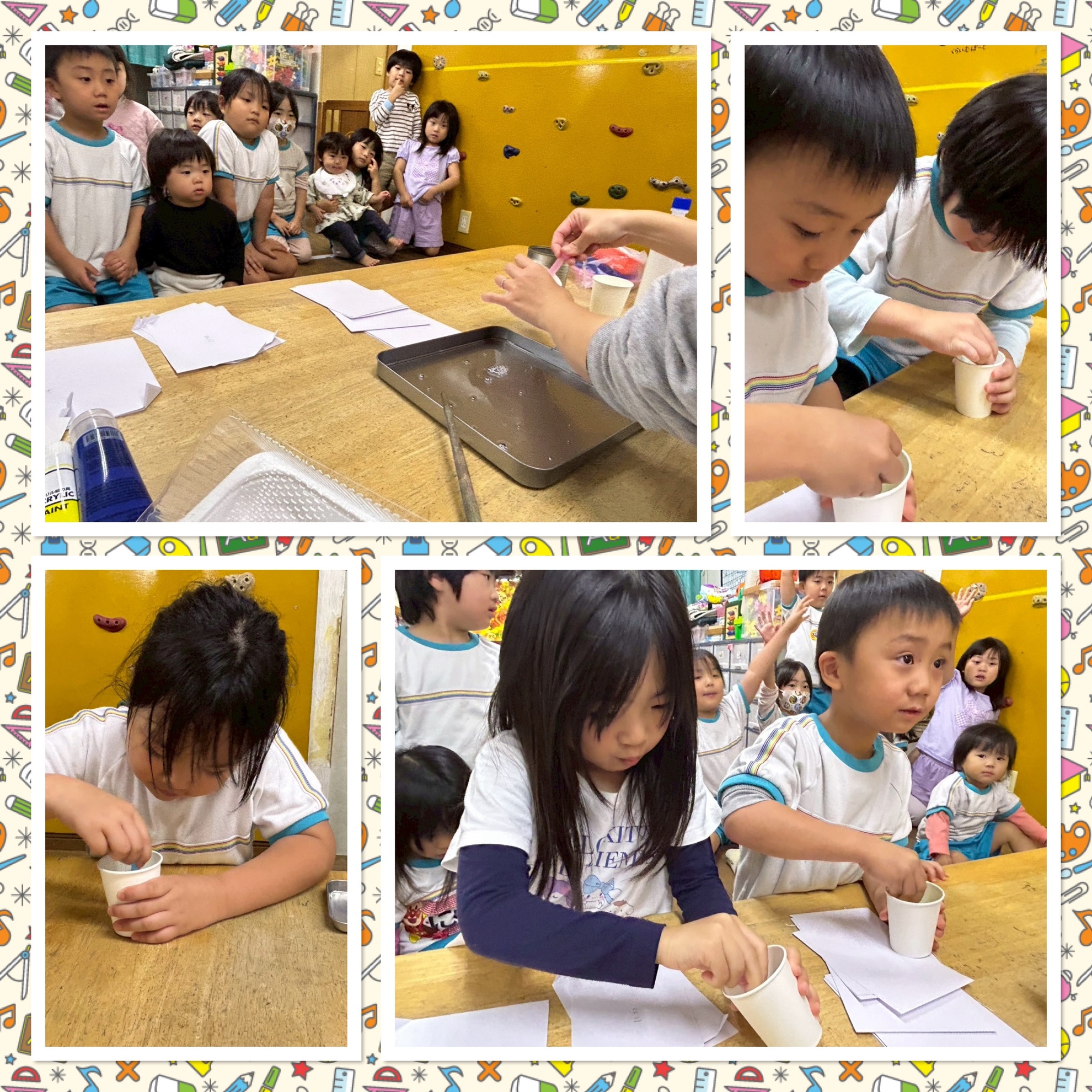 11月5日(水)絵の具遊び♪ 11月5日(水)絵の具遊び♪のアイキャッチ画像