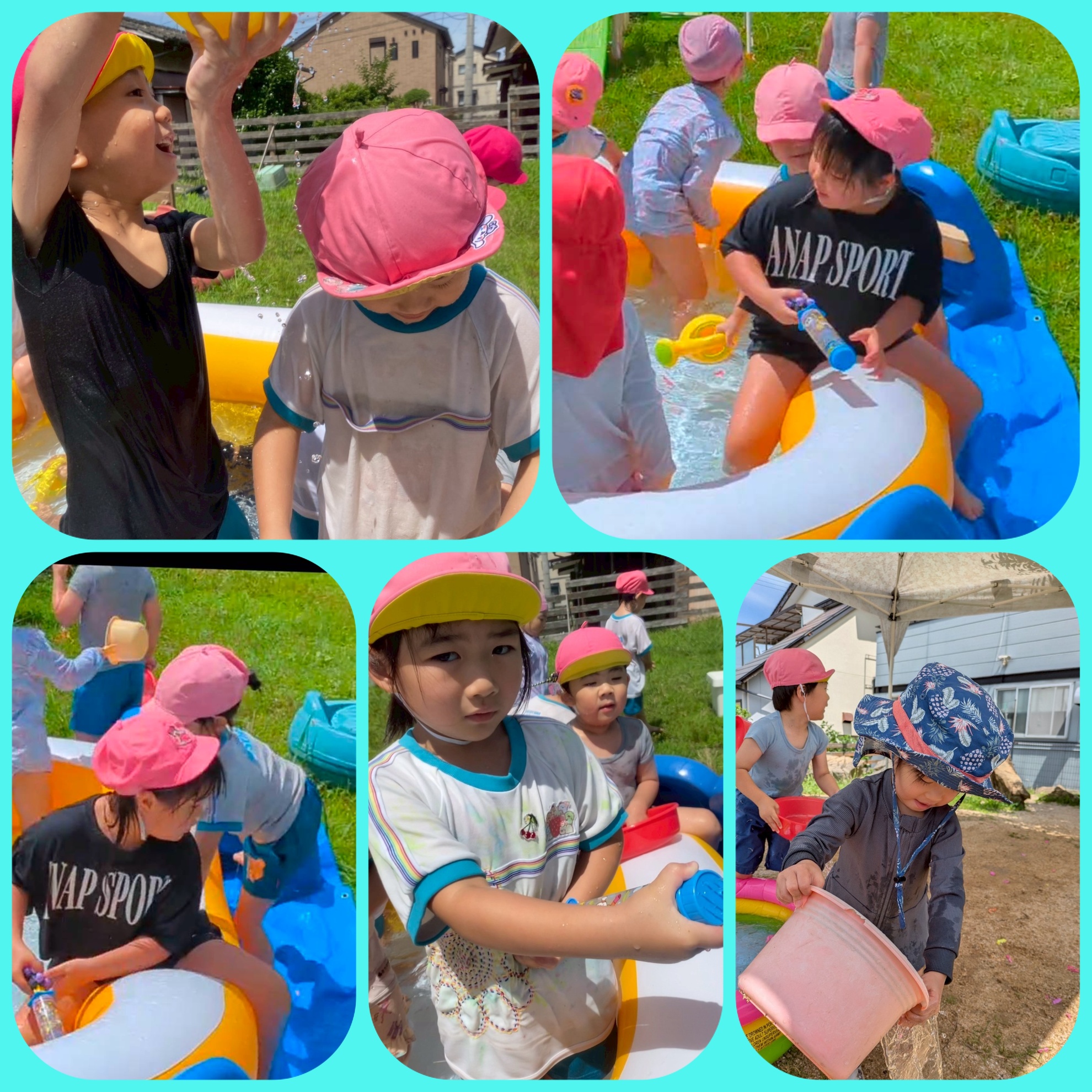6月20日（金） 水遊び٩(๑>∀<๑)۶のアイキャッチ画像