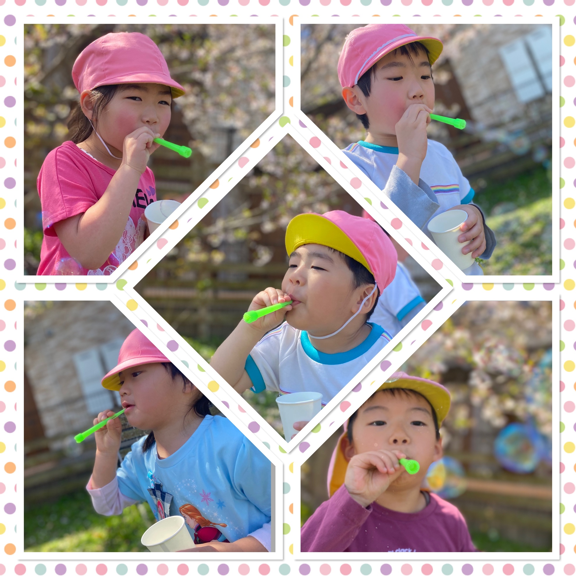 ４月７日（月）しゃぼん玉遊び♪のアイキャッチ画像
