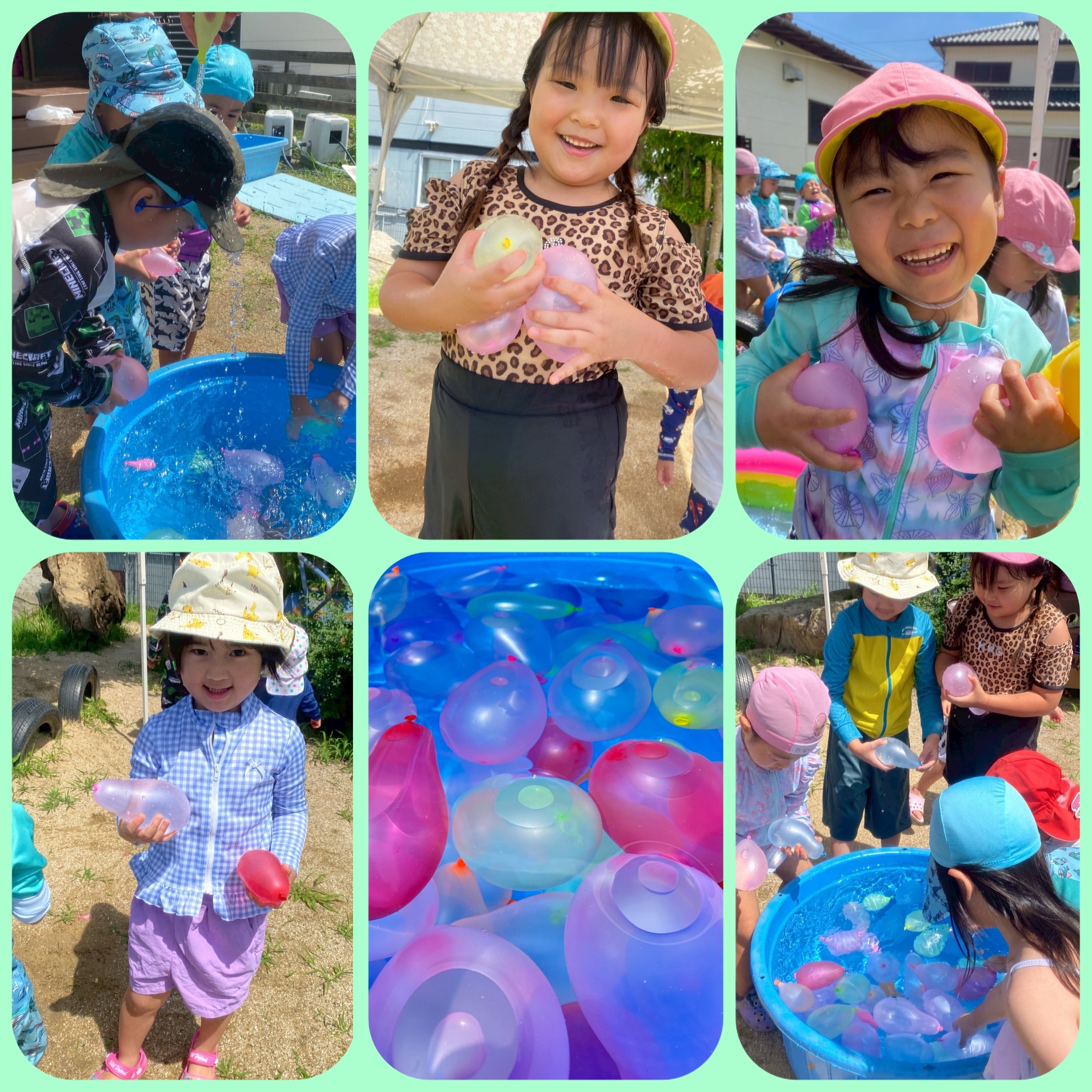 6月27日（金） 水遊びのアイキャッチ画像