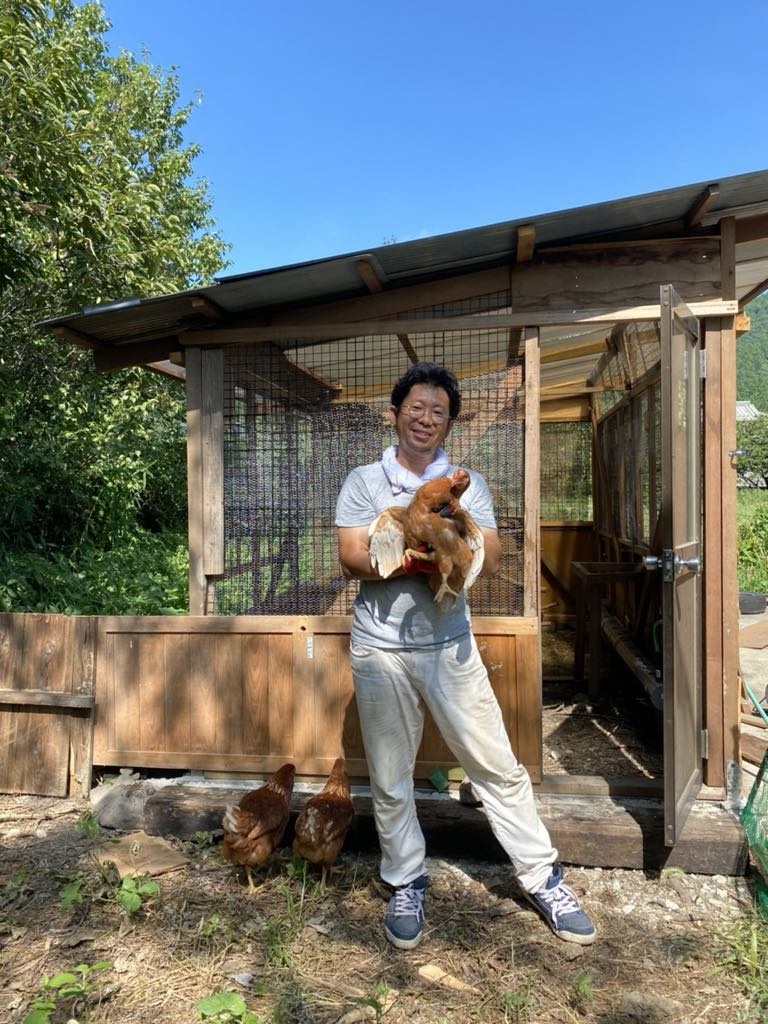 小屋と鶏と私