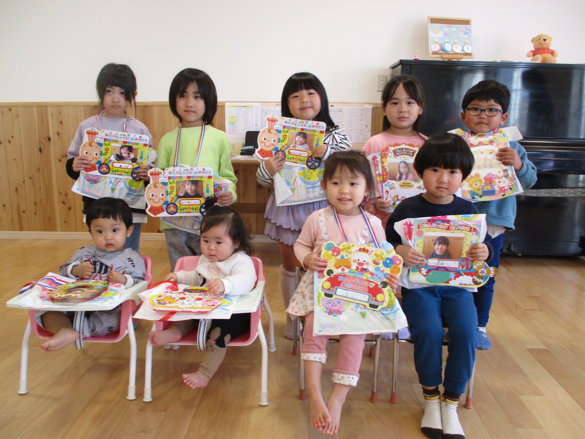 3月生まれの誕生日会がありましたのアイキャッチ画像