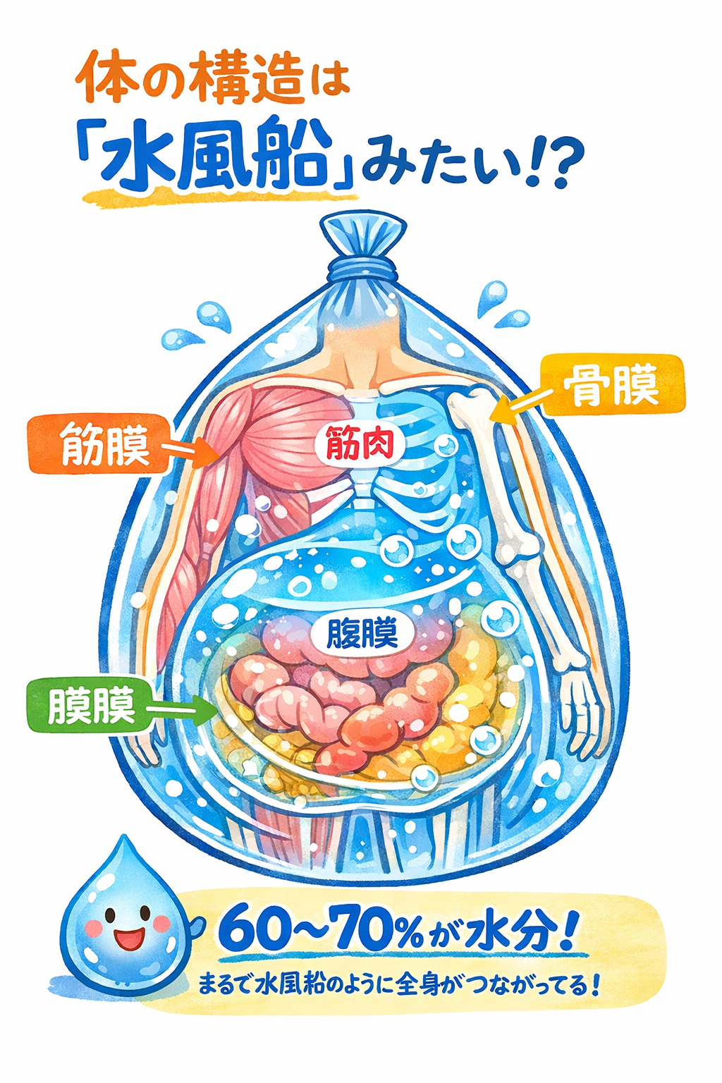 体は水風船