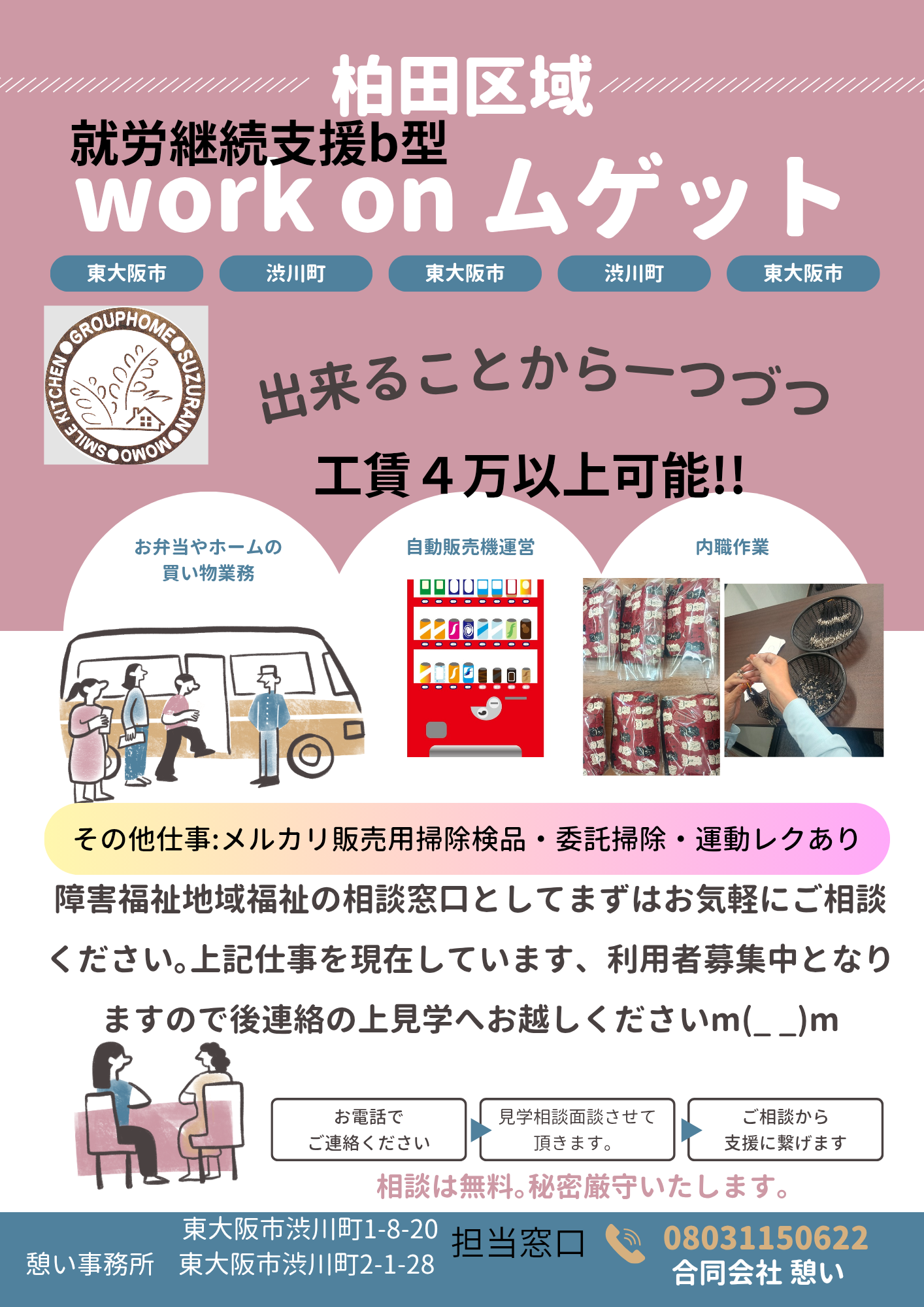 興味のある方まずはお電話をのアイキャッチ画像