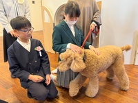 ６年前の卒園児が挨拶に来てくれました(^^♪